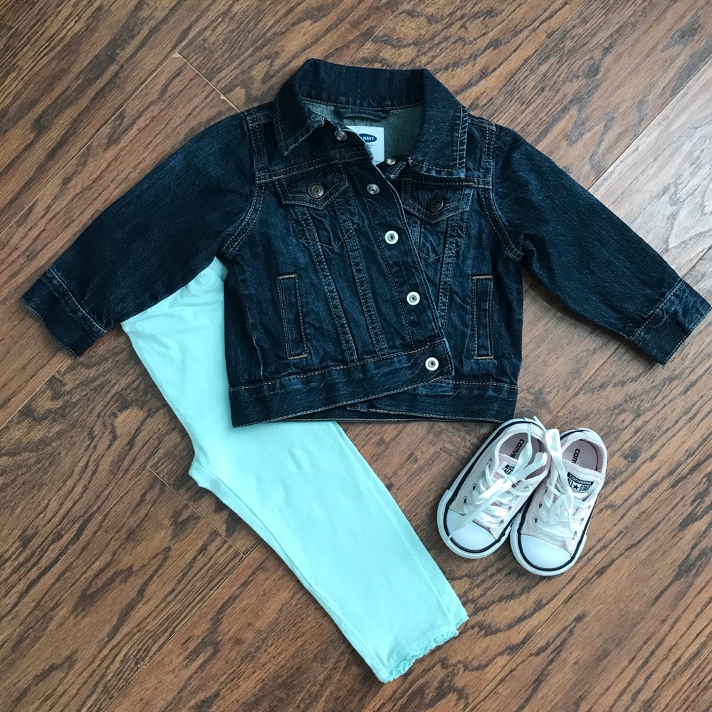 Dark jean jacket